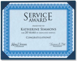 10 Employee Service Award Ideas | PaperDirect Blog