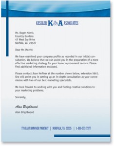 How to write a business letters