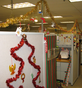 Christmas Cubicle Decorating Contest