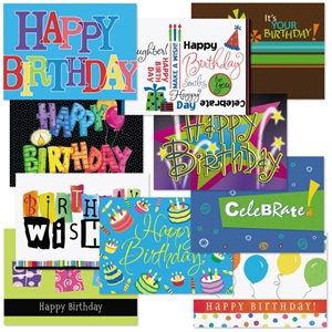 Birthday Card Assortment VI | PaperDirect's