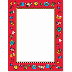 Back to School Border Papers | PaperDirect's