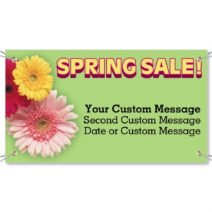 Spring Sale Vinyl Banners by PaperDirect