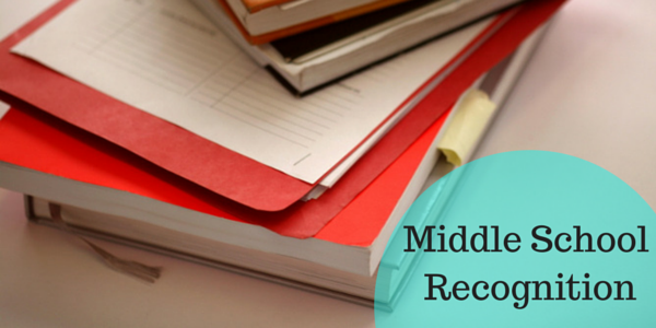 Promote A Positive Environment With Middle School Recognition 