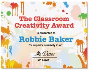 creative award titles