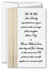 Christian Wedding Invitation Wording | PaperDirect Blog