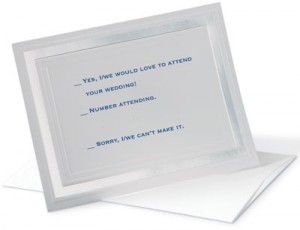 Pristine Specialty Reception Cards by PaperDirect