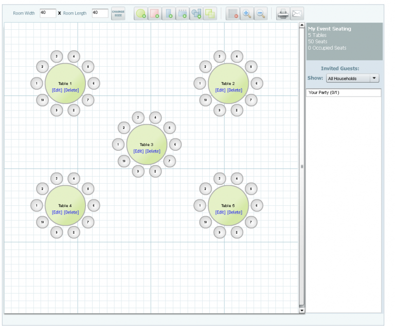 How to Create A Holiday Party Seating Chart